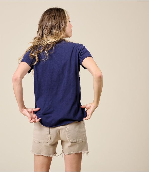 Camiseta VITA PARIS NAVY Cotton - - Storiatipic
