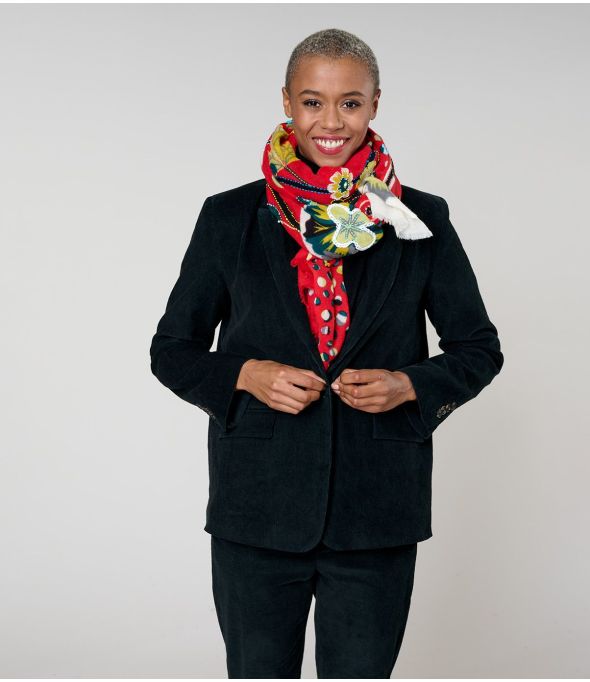 ALOISE Wool Scarf - - Storiatipic