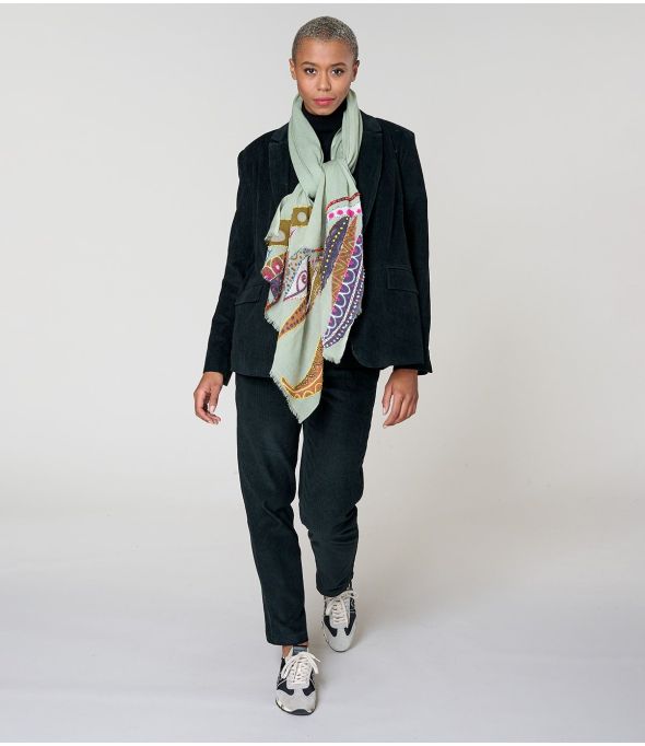 AMIE Wool Scarf - - Storiatipic