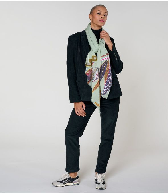 AMIE Wool Scarf - - Storiatipic