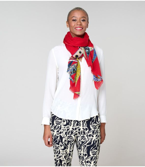 AMIE Wool Scarf - - Storiatipic