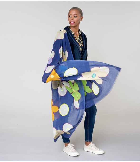 ANETTE Wool Scarf - - Storiatipic