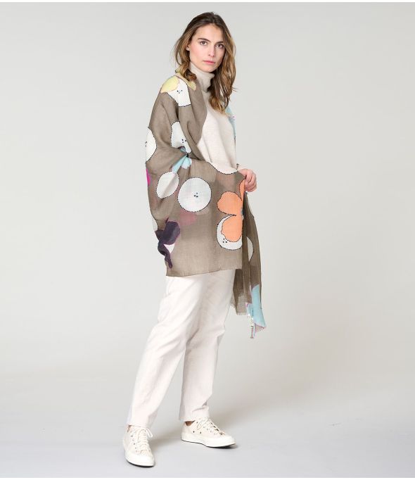 ANETTE Wool Scarf - - Storiatipic