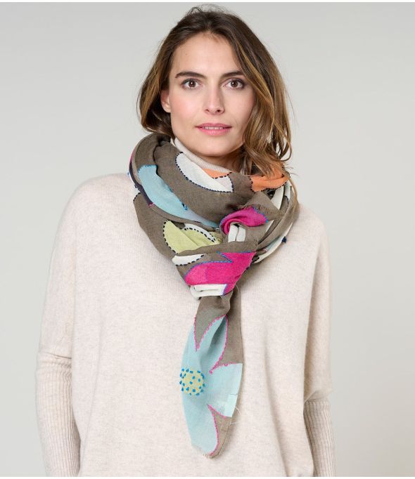 ANETTE Wool Scarf - - Storiatipic