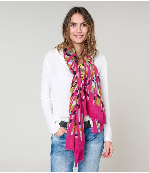 AUDREY Wool Scarf - - Storiatipic