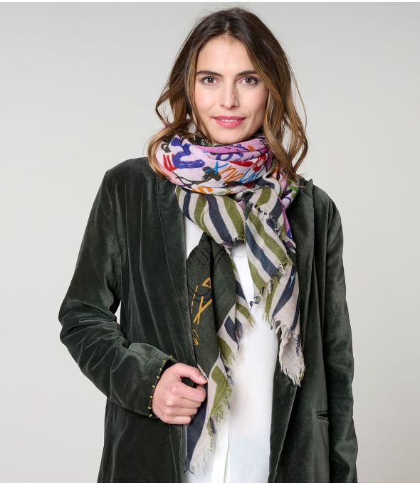 BAYA Wool Scarf - - Storiatipic