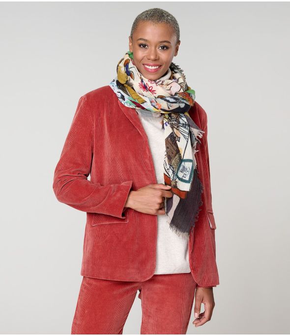 BRENDA Wool Scarf - - Storiatipic