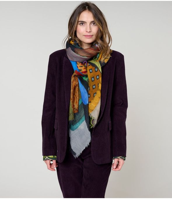 EDNA Wool Scarf - - Storiatipic