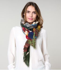 EDNA Wool Scarf - - Storiatipic EDNA Wool Scarf - - Storiatipic