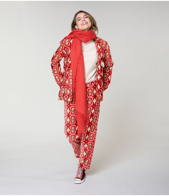ENORA Wool Scarf - - Storiatipic