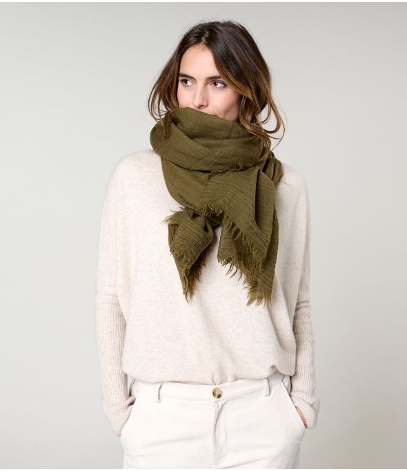 ENORA Wool Scarf - - Storiatipic