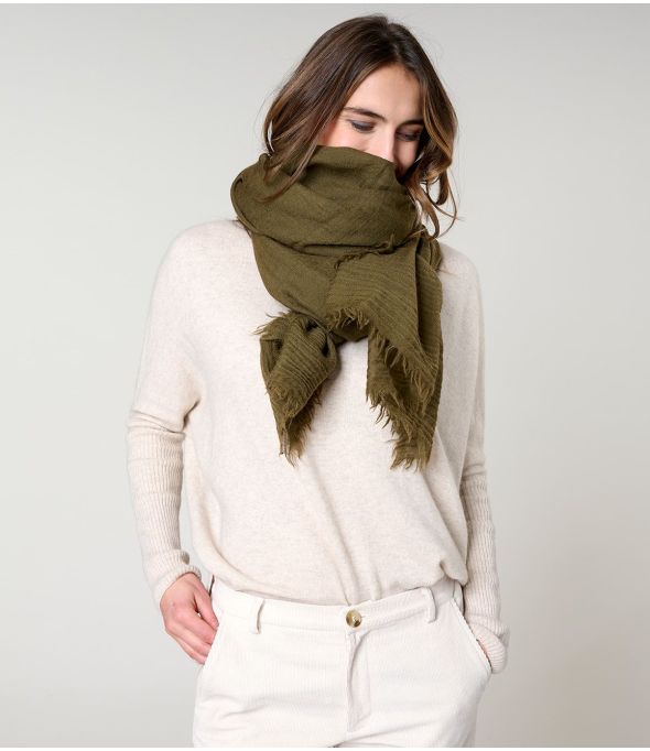 ENORA Wool Scarf - - Storiatipic