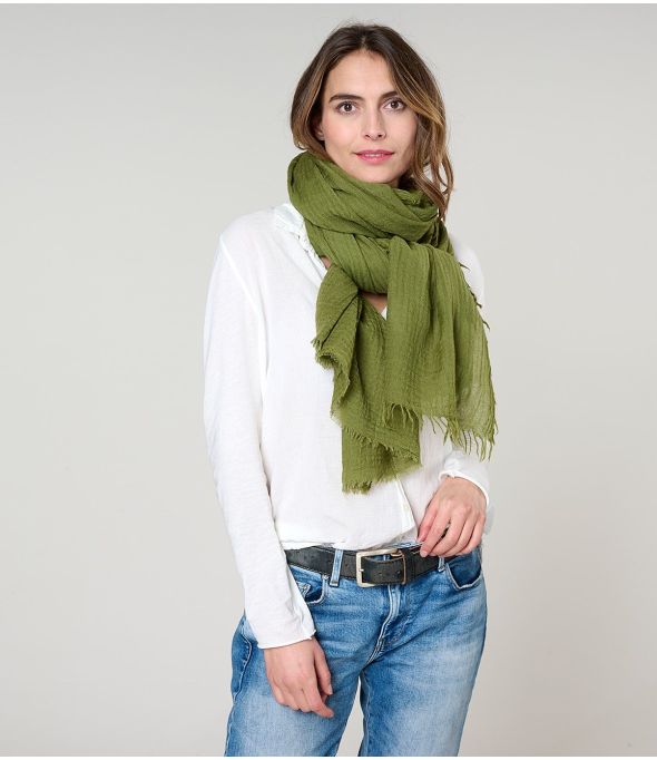 ENORA Wool Scarf - - Storiatipic