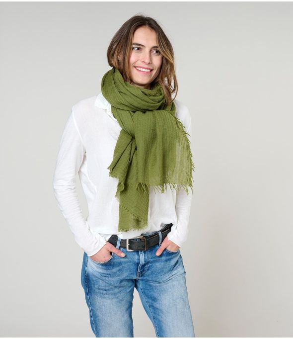 ENORA Wool Scarf - - Storiatipic