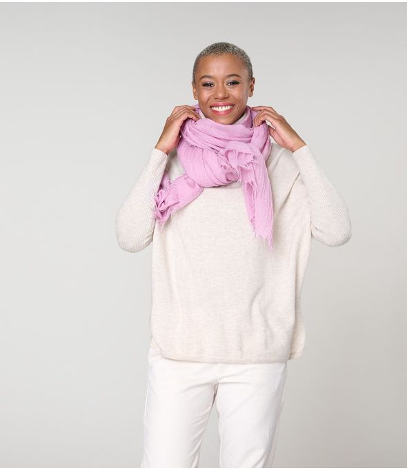 ENORA Wool Scarf - - Storiatipic