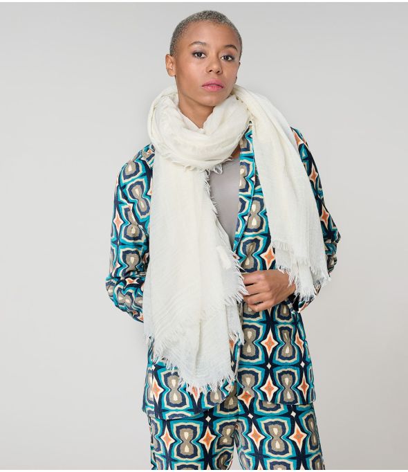 ENORA Wool Scarf - - Storiatipic