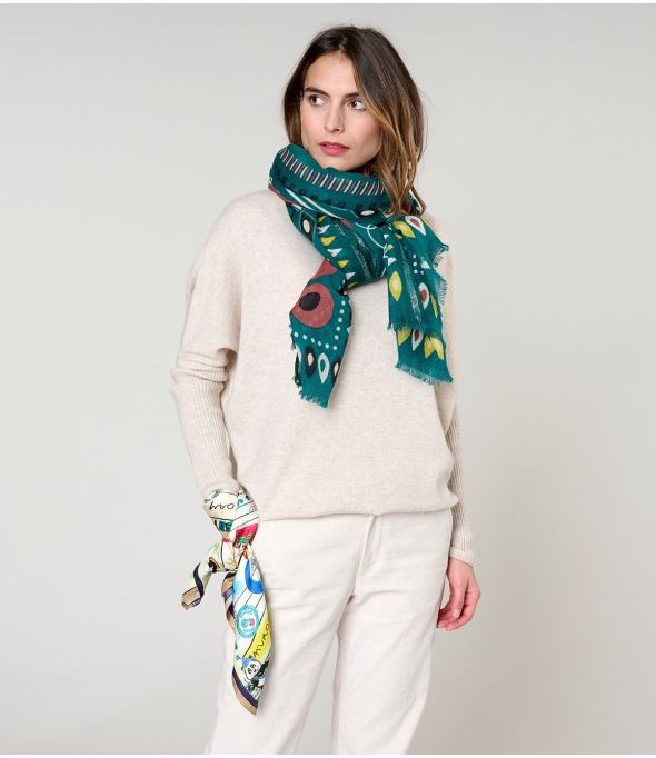 JENNY Wool Scarf - - Storiatipic