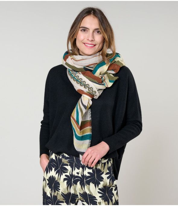 MEG Wool Scarf - - Storiatipic