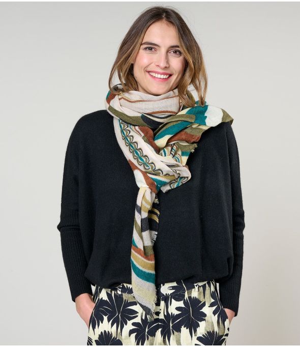 MEG Wool Scarf - - Storiatipic