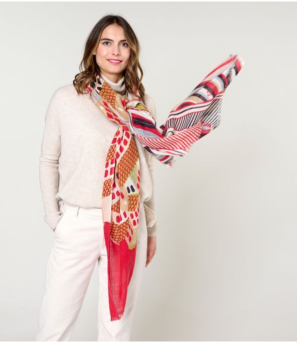 MELODY Wool Scarf - - Storiatipic