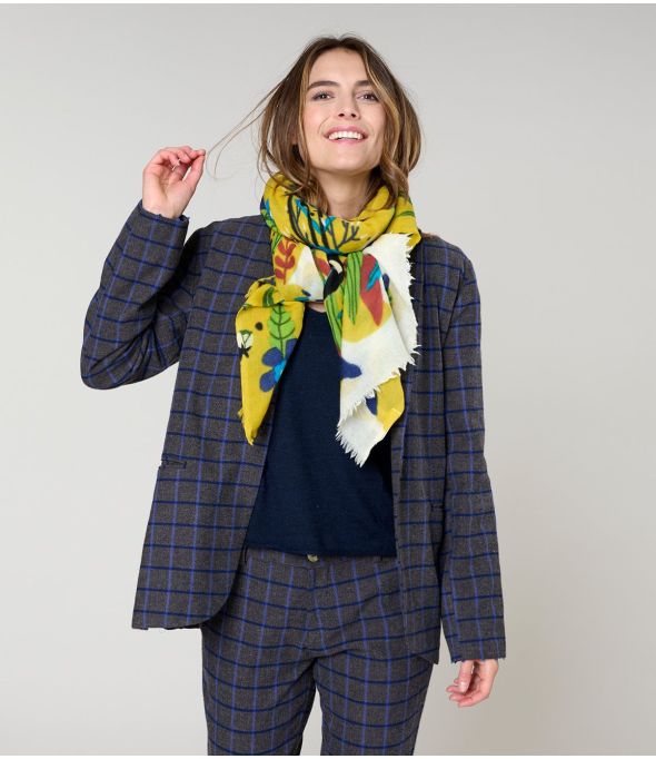 NOEMIE Wool Scarf - - Storiatipic