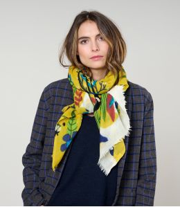 NOEMIE Wool Scarf - - Storiatipic
