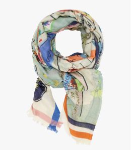 OLIVIA Square in wool, cotton, modal - - Storiatipic OLIVIA Square in wool, cotton, modal - - Storiatipic
