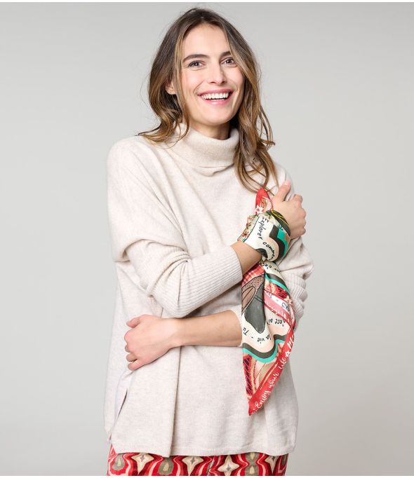 Cuadrado de seda ROXANE - - Storiatipic