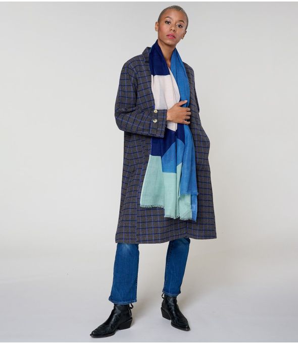 URIEL Wool Scarf, Cashmere - - Storiatipic