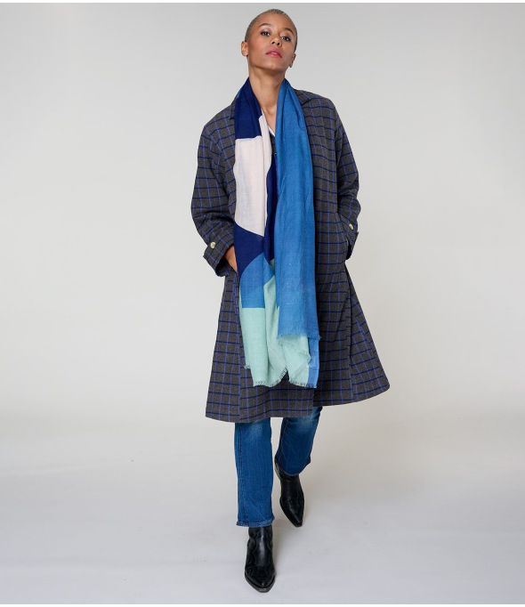 URIEL Wool Scarf, Cashmere - - Storiatipic