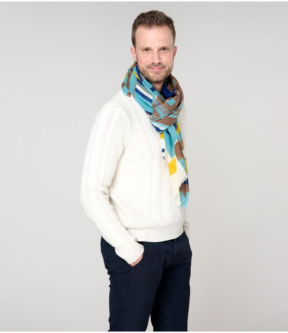 BERLIN Wool Scarf - - Storiatipic