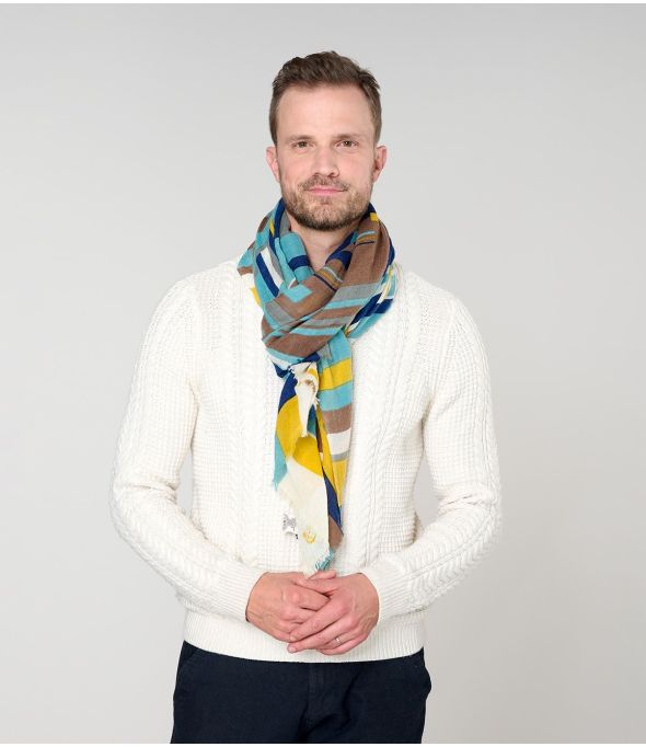 BERLIN Wool Scarf - - Storiatipic