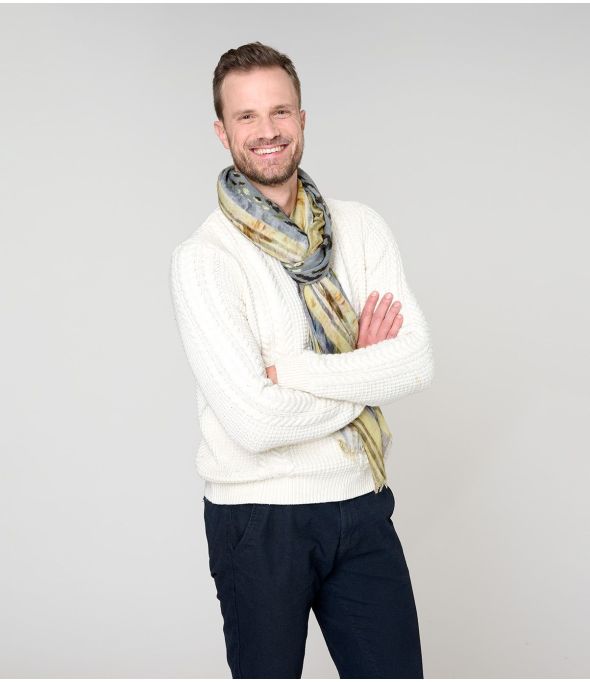 BLAISE Modal Scarf, Wool - - Storiatipic