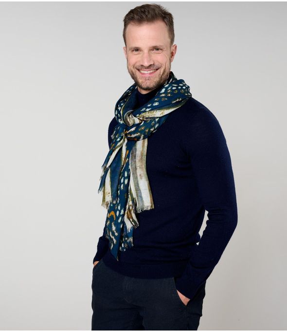 BLAISE Modal Scarf, Wool - - Storiatipic