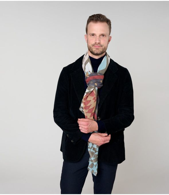 DAKOTA Wool Scarf - - Storiatipic