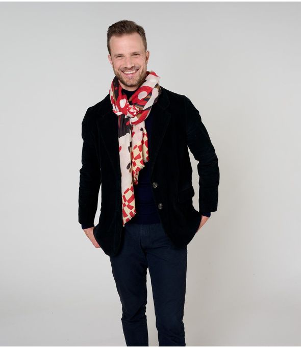 DAKOTA Wool Scarf - - Storiatipic