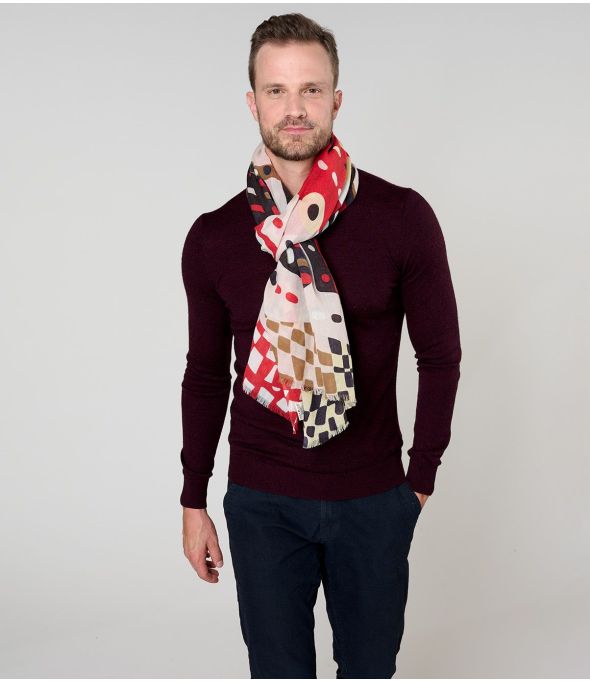 DAKOTA Wool Scarf - - Storiatipic