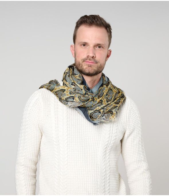 DOM Modal Scarf, Wool - - Storiatipic