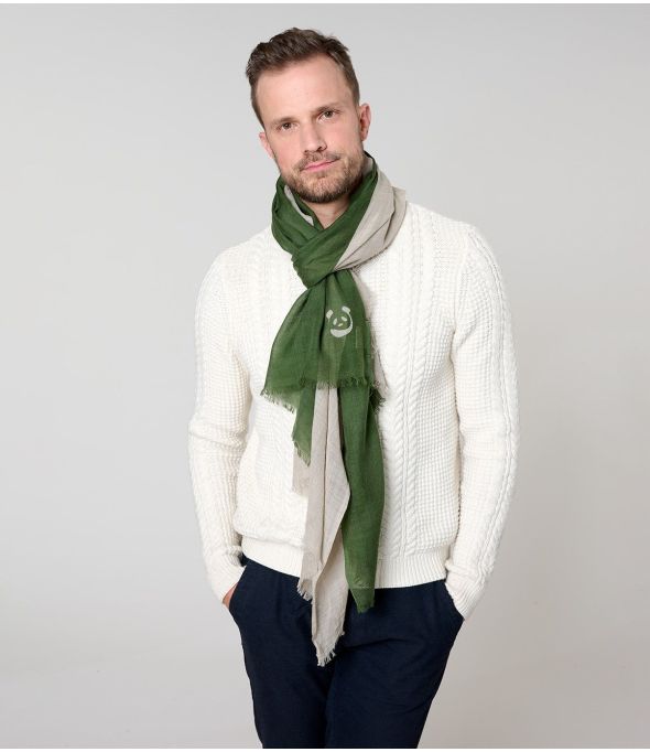 MERIL Wool, Silk Scarf - - Storiatipic