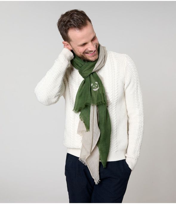 MERIL Wool, Silk Scarf - - Storiatipic