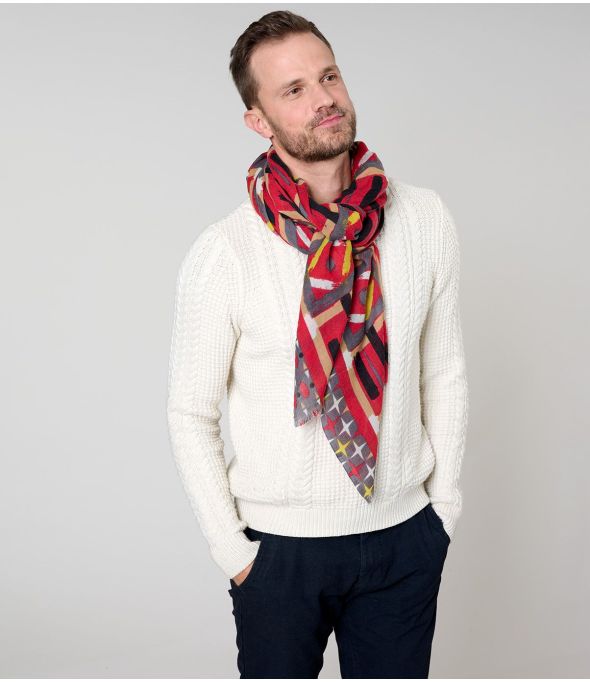 MORGAN Wool Scarf - - Storiatipic