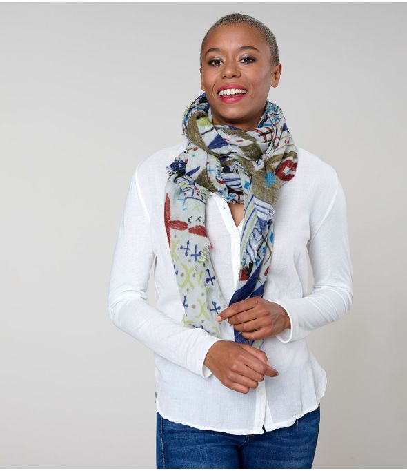 SYDNEY Wool Scarf - - Storiatipic