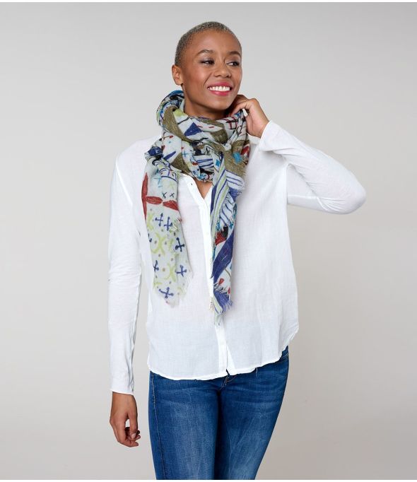 SYDNEY Wool Scarf - - Storiatipic