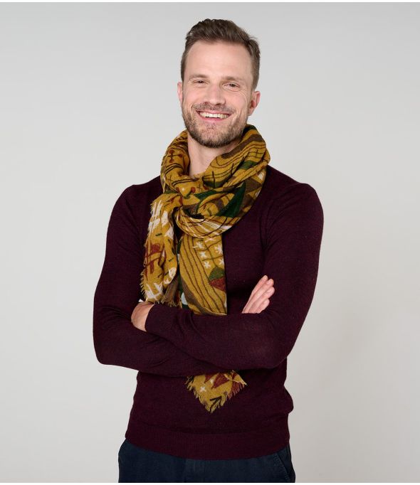 SYDNEY Wool Scarf - - Storiatipic