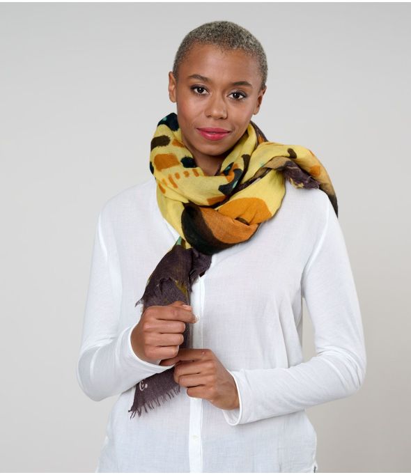 TERRY Wool Scarf - - Storiatipic