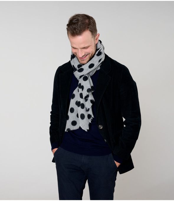 ZEPHIR Wool scarf, cashmere - - Storiatipic