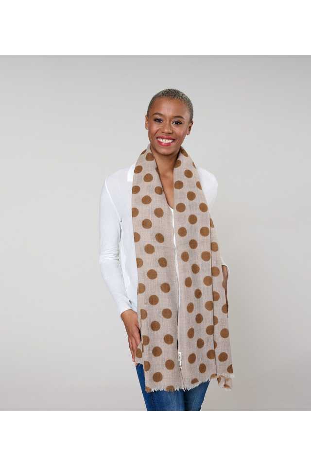 ZEPHIR Wool scarf, cashmere - - Storiatipic