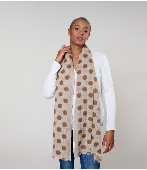 ZEPHIR Wool scarf, cashmere - - Storiatipic