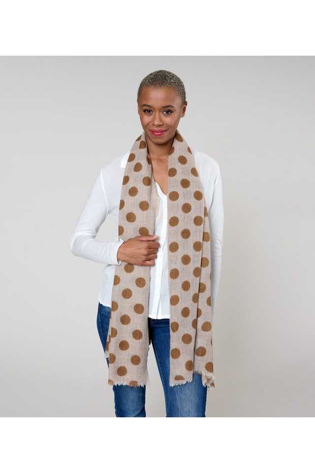 ZEPHIR Wool scarf, cashmere - - Storiatipic