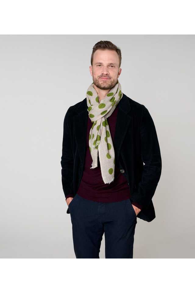 ZEPHIR Wool scarf, cashmere - - Storiatipic